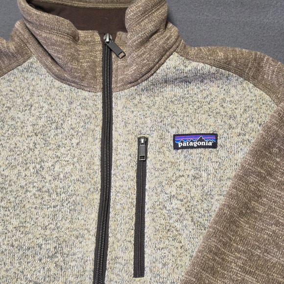 Patagonia Other - Patagonia Better Sweater 1/4 Zip Fleece Pullover Brown Tan Mens Large 25522 FA18